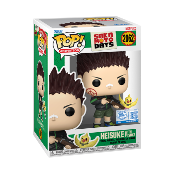 FUNKO POP! Vinyl Figur Animation Sakamoto Days Heisuke with Piisuke 2062 Special